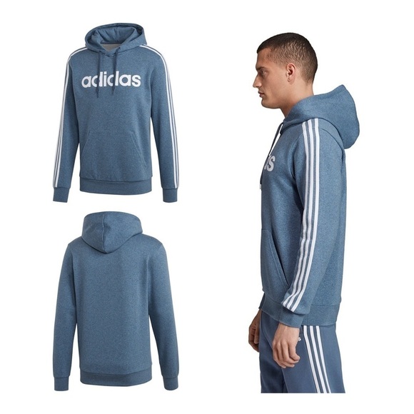Adidas Essentials 3 Stripes Sweatshirt - Picture 14 of 16
